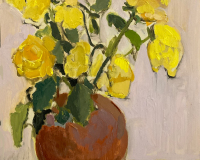 Nina Lang Portraits - Blumengemälde