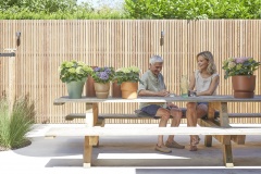 tuin hortensia, zomer, 2023, model, man, vrouw, tuin, mix