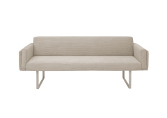 MONDO_Evoso_Dining_Bench_FeincordSand_Metallkufe1227_cashmere_Frontal