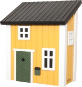 Picture of WG308 Mail Cottage Yellow isolated free