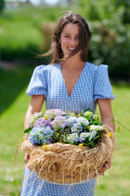 hydrangea worldkamerhortensiashoot Elize EveleensTrend Clover Field Pasen Easter Model